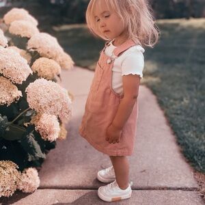 3T • 2piece H&M Pink Overall Dress